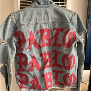 DIY Life Of Pablo Jean Jacket